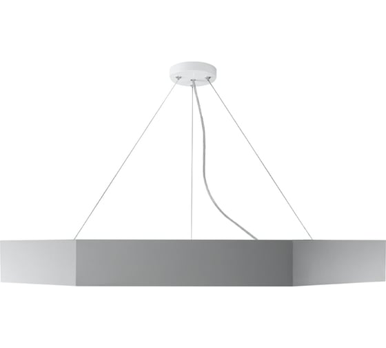 Светильник LED ЭРА Geometria Hexagon SPO122W40K066 66Вт, 4000К, 800х800х80, белый, подвесной, драйвер внутренний Б0058878