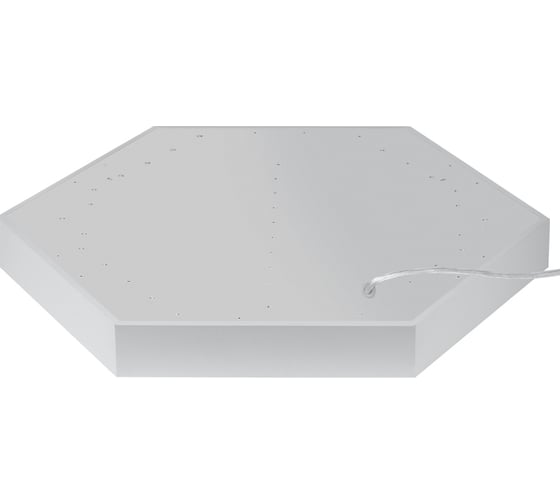 Светильник LED ЭРА Geometria Hexagon SPO122W40K066 66Вт, 4000К, 800х800х80, белый, подвесной, драйвер внутренний Б0058878