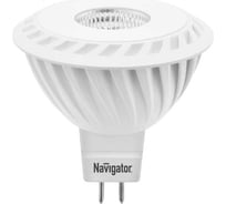 Светодиодная лампа Navigator NLL-MR16-7-230-4K-GU5.3-60D 7Вт 4000К белый 170-260В 94351