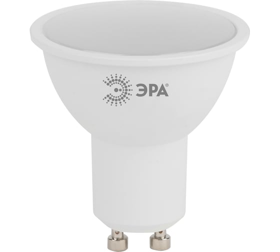 Светодиодная лампочка ЭРА STD LED MR166W840GU10 GU10 6 Вт софит нейтральный белый свет Б0056118 1