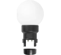 Светодиодная лампа-шар NEON-NIGHT диаметр 45мм 6 LED, с патроном, цвет свечения: белый 405-145