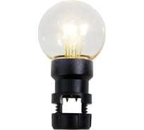 Светодиодная лампа-шар  NEON-NIGHT 45мм 6 LED с патроном прозрачная колба тёплый-белый 405-148