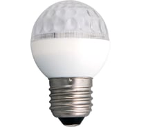Светодиодная лампа-шар для украшения Neon-Night диаметр 50 мм, цоколь E27, 9 LED, 1 Вт белая 405-215