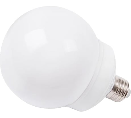 Светодиодная лампа-шар для украшения NEON-NIGHT диаметр 100 мм, цоколь e27, 12 LED, 2 Вт,  белая 405-135