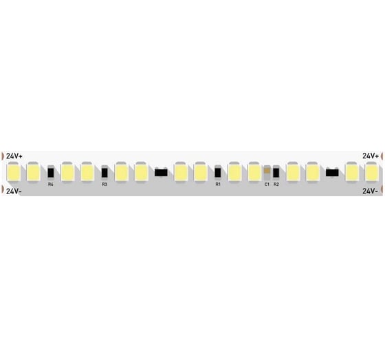 Светодиодная лента DesignLed DSG 2835 D2W 168L-V24-IP33, 1800-3100K, 840LED, 17.3W/m, 5000х10х2 мм 00-00013492