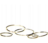 Подвесной потолочный светильник DesignLed золото, 30 Вт, 3000К, P-0516-600B-GD-WW 00-00007547