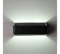 Светодиодный настенный светильник DesignLed 6 Вт, черный матовый, ip33, 3000К GW-8210-6-BL-WW