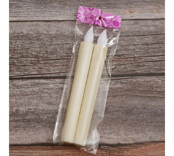 Светильник LED Homium Elementary Candle, светодиодные свечи, набор 2шт, H22.5 set2Candle22.5