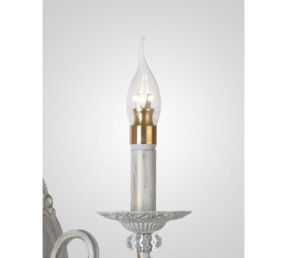 Настенный светильник Мелодия Света P9680-1W WT+GD 000029195