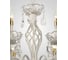 Подвесная люстра Мелодия Света P6797-5 WT+GD 000029165 3