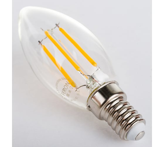 Светодиодная лампа FERON 9W 230V E14 2700K прозрачная, LB-73 25956