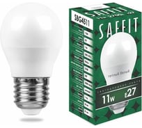 Светодиодная лампа SAFFIT 11W 230V E27 2700K, SBG4511 55137