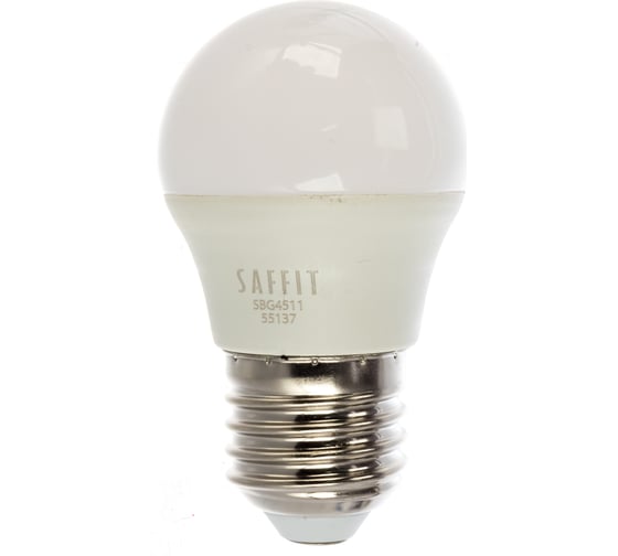 Светодиодная лампа SAFFIT 11W 230V E27 2700K, SBG4511 55137