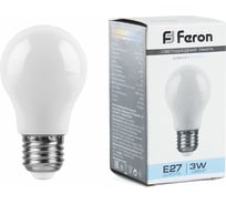 Светодиодная лампа FERON 3W 230V E27 6400K, LB-375 25920