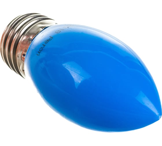 Светодиодная лампа FERON 1W 230V E27 синий, LB-376 25925