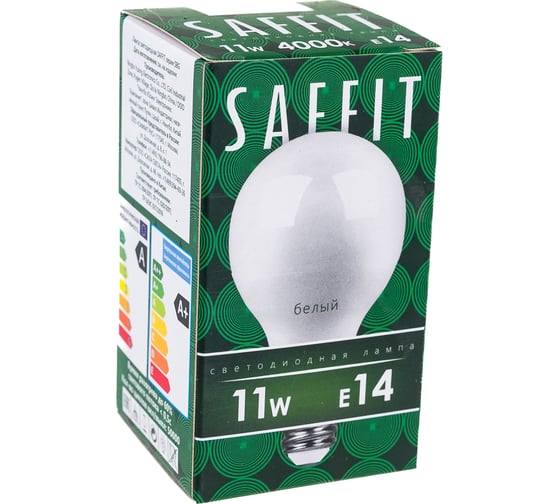 Светодиодная лампа SAFFIT 11W 230V E14 4000K, SBG4511 55138