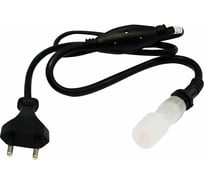 Сетевой шнур FERON двухжильный 2w для дюралайта LED-R2W со светодиодами шнур 0,8м, LD122 26093