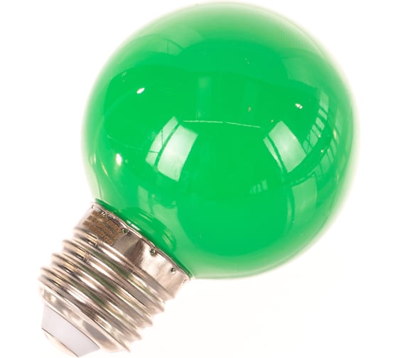 Светодиодная лампа FERON 3W 230V E27 зеленый, LB-371 25907