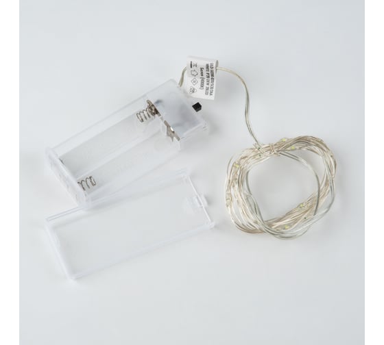 Гирлянда Uniel ULD-S0200-020/SСB/2AA WHITE IP20 DEW UL-00010896