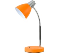 Светильник Трансвит Руна на основании, 40Вт, 220В, ЛОН, E27, без лампы, оранжевый+хром, ЦБ-00045569