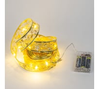 Гирлянда Uniel ULD-S1000-100/SCB/3AA WARM WHITE IP20 RIBBON UL-00010900