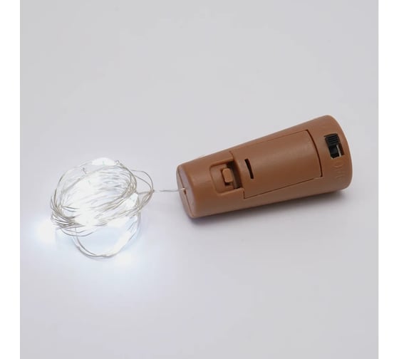 Гирлянда Uniel ULD-S0200-020/SСR/3LR WHITE IP20 WINESTOPPER UL-00010902