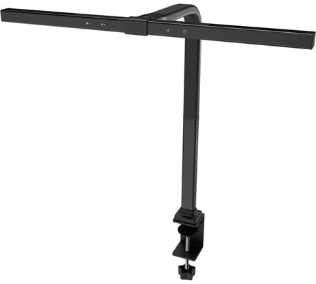 Светильник для работы с мониторами Трансвит Гефест, Д, LED, 10Вт, с регулированием уровня яркости и температуры свечения, черный, ЦБ-00045576