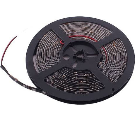Светодиодная лента SKYWAY 500см, 300 SMD диодов 3528 синяя (катушка) черная основа S03201032