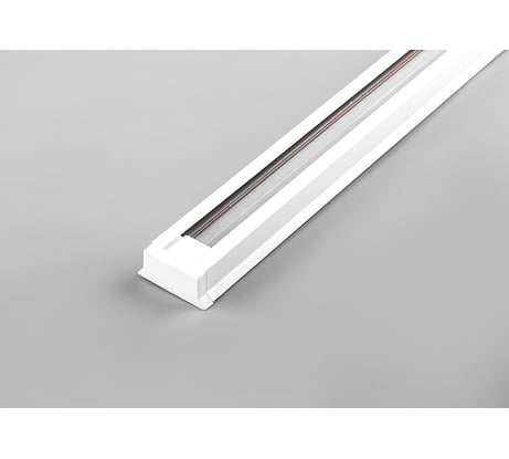 Шинопровод для трековых однофазных светильников FERON белый, 1м, CAB1003 10337