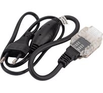 Сетевой шнур FERON 3W для дюралайта LED-F3W со светодиодами 0,8м , LD122 26094
