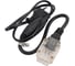 Сетевой шнур FERON 3W для дюралайта LED-F3W со светодиодами 0,8м , LD122 26094 2