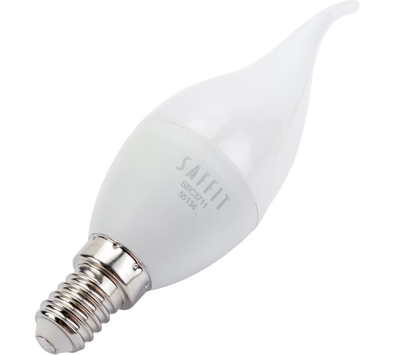 Светодиодная лампа SAFFIT 11W 230V E14 4000K на ветру, SBC3711 55134