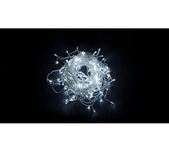 Гирлянда FERON 230V 200 LED 5000K, длина 4,5м, IP44, шнур 3м, CL22 32344
