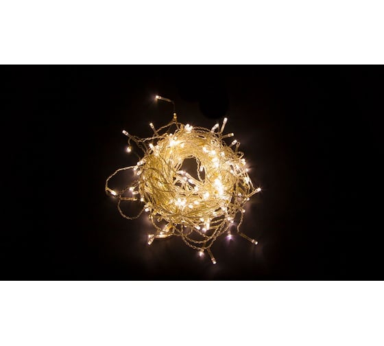 Гирлянда FERON 230V 200 LED 2700K, длина 4,5м, IP44, шнур 3м, CL22 32343