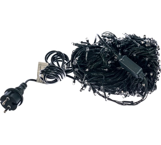 Гирлянда FERON 230V 400 LED мульти, IP44, шнур 3м, CL07 26782