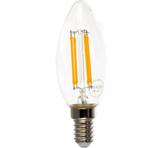Светодиодная лампа FERON 11W 230V E14 2700K прозрачная, LB-713 38006