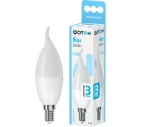 Светодиодная лампа ФОТОН LED BXS35 6W E14 4000K 22828