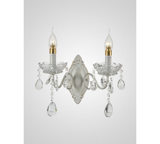 Настенный светильник Мелодия Света P6797-2W WT+GD 000029168