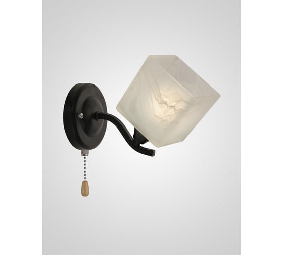 Настенный светильник Мелодия Света P9574-1W BK 000015509