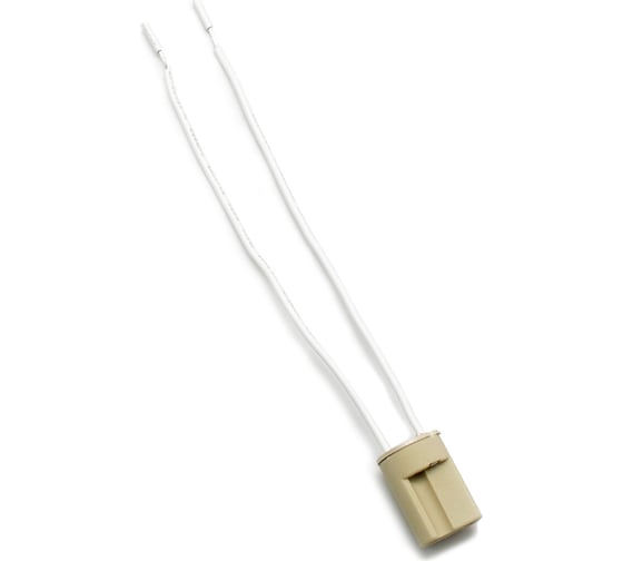 Патрон OXION G9 керамический с проводом 2x0.5мм² 15см OX-CHG9W2X0.5MM2