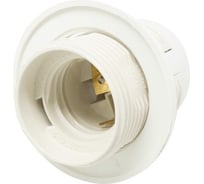 Патрон OXION Е27 полувинт белый PH-003WH-E27