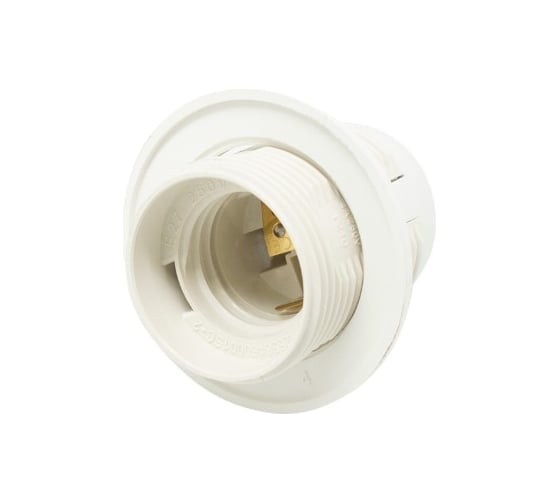 Патрон OXION Е27 полувинт белый PH-003WH-E27 1