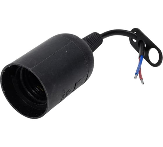 Патрон OXION Е27 на подвесе с клеммой PHCT-001BK-E27 1