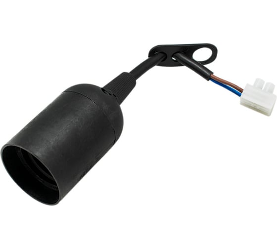 Патрон OXION Е27 на подвесе с клеммой PHCT-001BK-E27 1