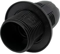 Патрон OXION Е14 полувинт чёрный PH-002BK-E14