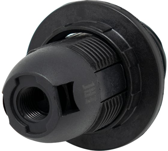 Патрон OXION Е14 полувинт чёрный PH-002BK-E14