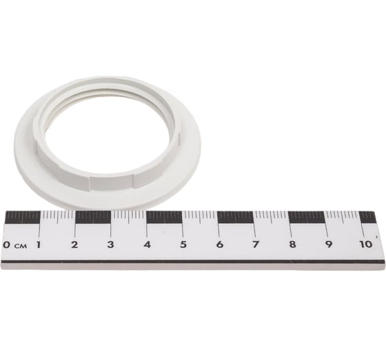 Крепежное кольцо для патрона OXION Е27 белое пакет 50 шт. RH-002WH-E27-50PCS