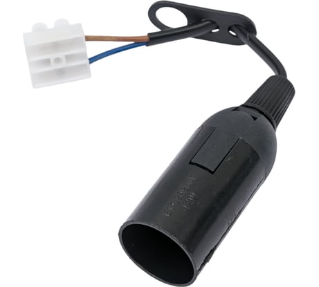 Патрон OXION Е14 на подвесе с клеммой PHCT-001BK-E14