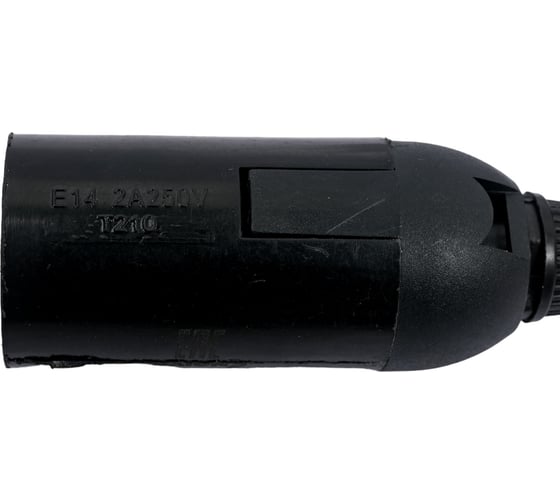 Патрон OXION Е14 на подвесе с клеммой PHCT-001BK-E14
