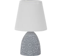 Настольный декоративный светильник Uniel Uml-b301 e14 dark grey под лампу е14, 40w. механический выключатель. темно-серый. тм UL-00010750